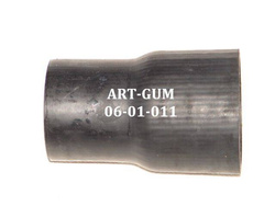 Redukcja gumowa prosta EPDM/AR 62/57mm L-110mm