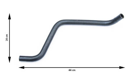 Przewód nagrzewnicy 3xgięty S-ka 18x580mm