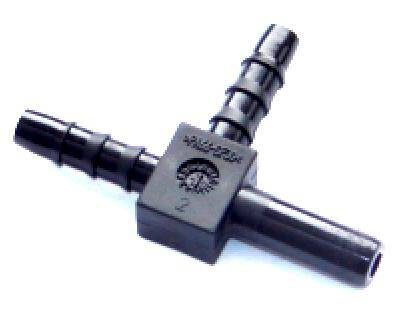 Trójnik plastikowy T na wąż 4x4x5 mm Pa6