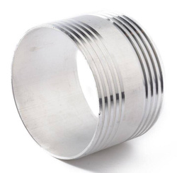 Łącznik aluminiowy anodowany fi.70/2mm dł- 70mm