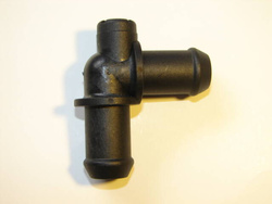 Kolanko plastikowe z odpowietrzeniem fi.18mm