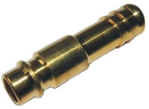 Wtyk złącze pneumatyczne mosiądz nypl na wąż 10 mm