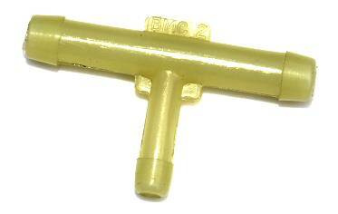 Trójnik plastikowy T na wąż 6x5x6mm Pa6