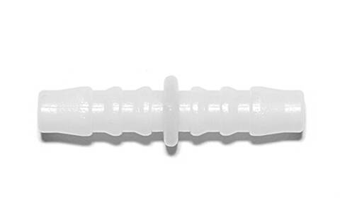 Złączka plastikowa do węży paliwa fi.6mm biała