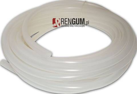 Sznur silikonowy okrągły transparentny 2,4mm