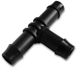 Trójnik plastikowy T na wąż 13x13x13mm