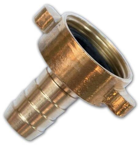 Złącze z nakrętką na kran Gwint wew.1"x13mm mosiąd